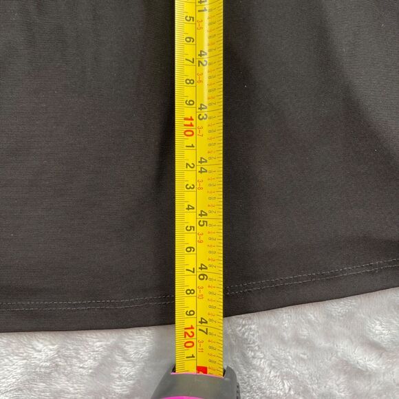 Chaus Dress Womens Large Black Jersey Knit Sequin Flutter Sleeve Surplice Neck - Picture 9 of 14